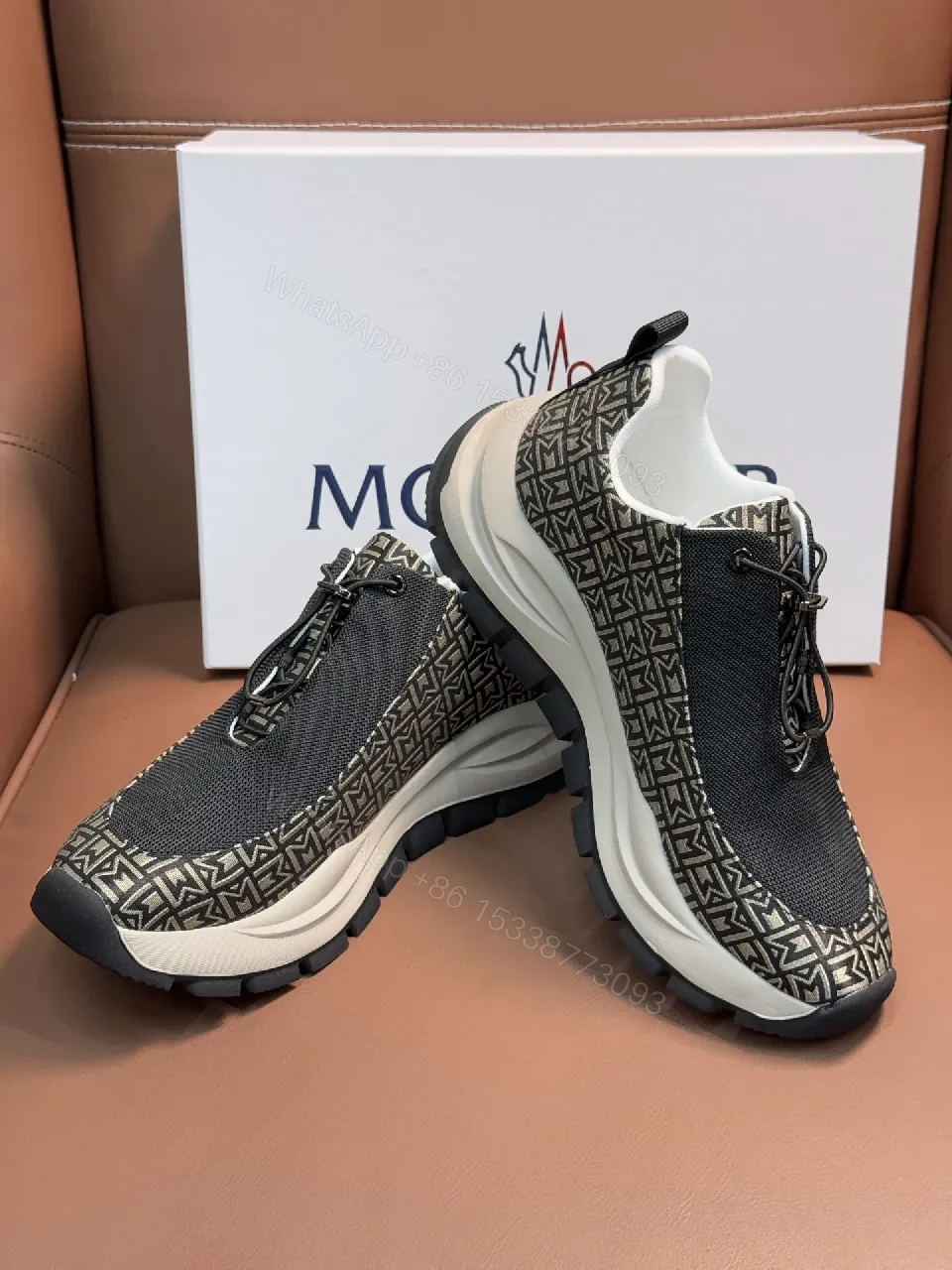 View 2 of Bold Knit Sneaker: Luxe Textured High-Tops, All-Day Comfort
