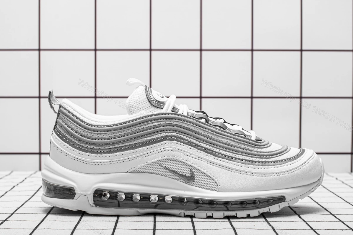 View 2 of Nike Air Max 97 White Reflect Silver 921826-105