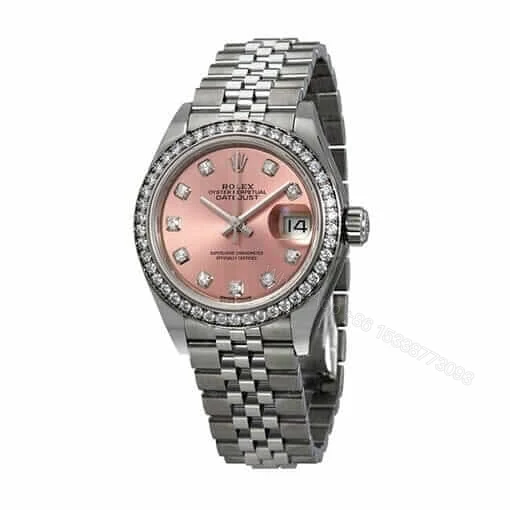 View 2 of Rolex Datejust 126234 Diamond Bezel Pink Dial Super Clone
