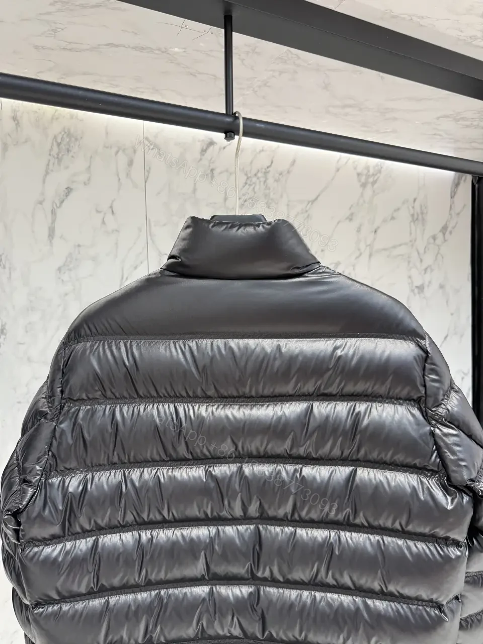 View 2 of Compact Puffer Jacket: Water-Resistant, Diamond-Quilted Warmth
