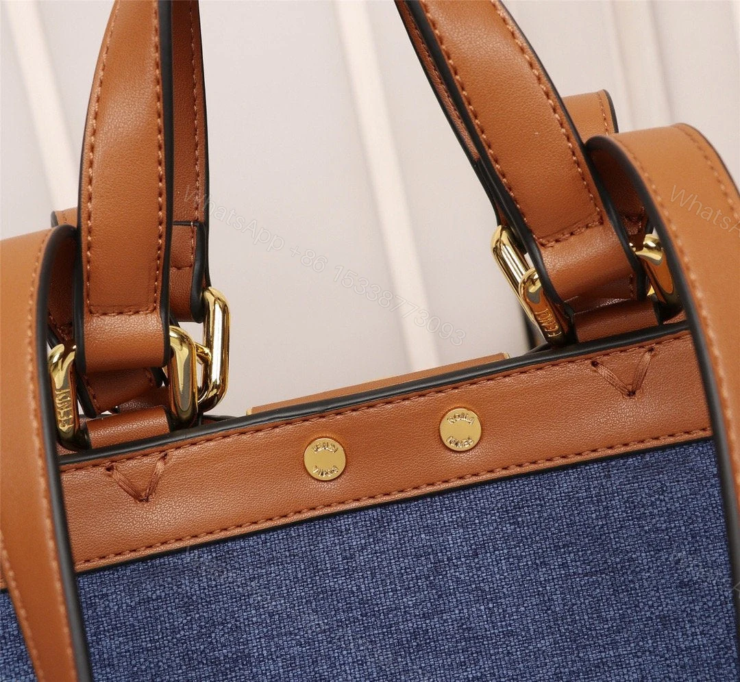 View 2 of Fendi Peekaboo X-TOTE Canvas Bag