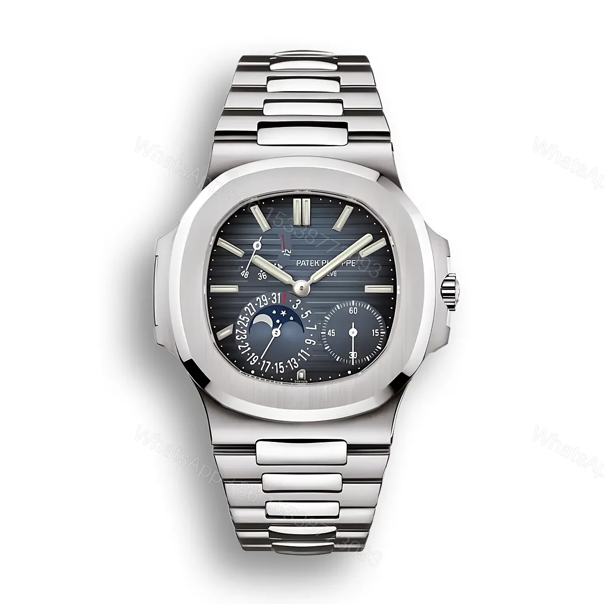 Patek Philippe Nautilus Moon Phases Super Clone — view 1