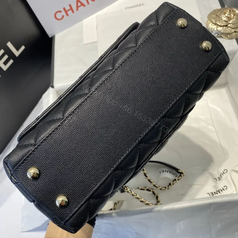 View 6 of Chanel-Inspired Quilted Carre Bag: Luxe Everyday Carry