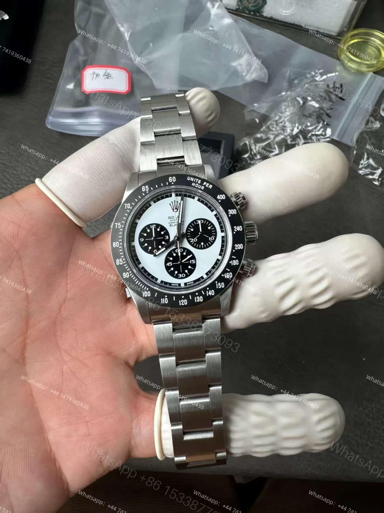 Rolex Daytona 116500 Customization Blaken Paul Newman 4130 Movement Best Super Clone — view 1