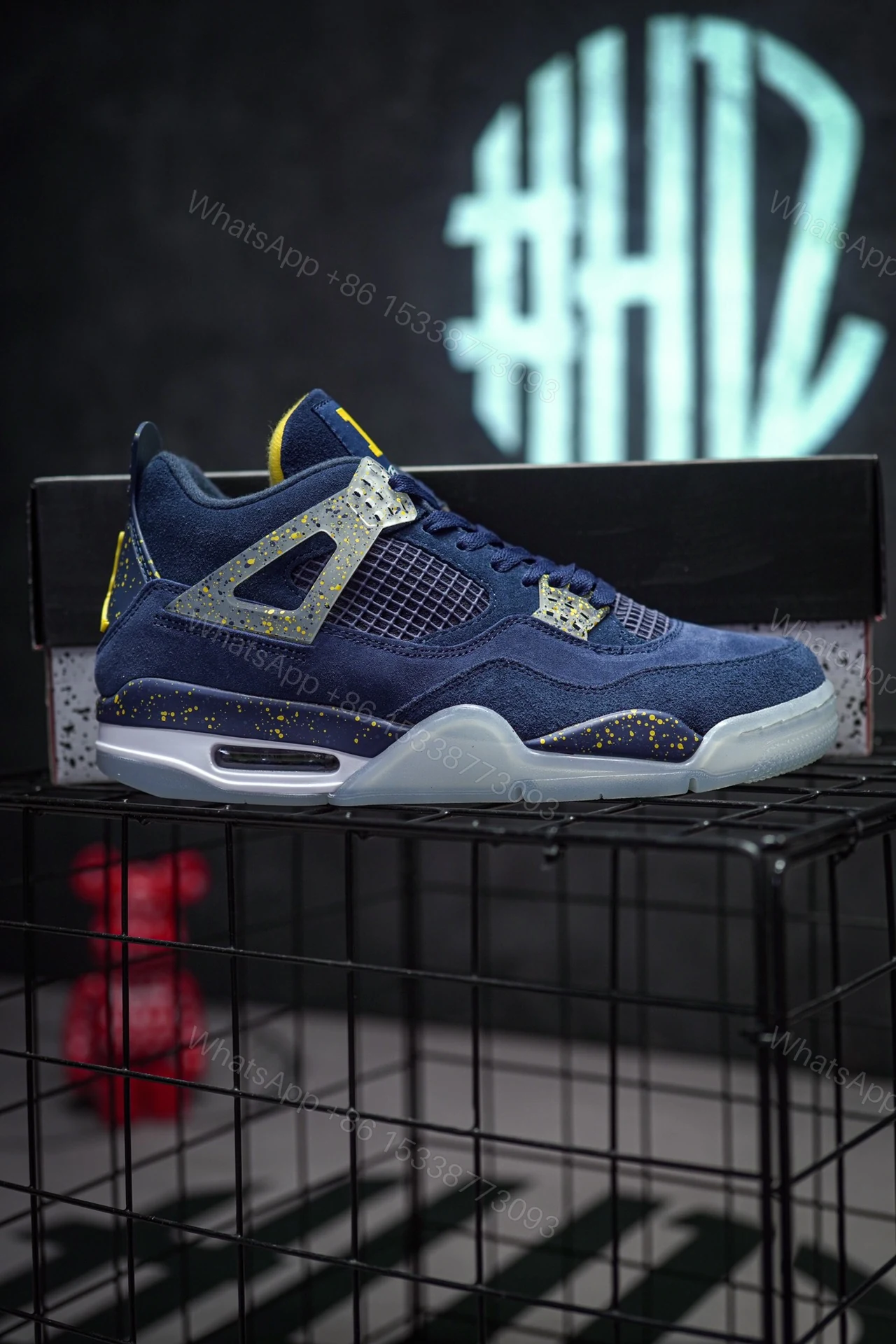View 2 of Air Jordan 4 Retro Michigan