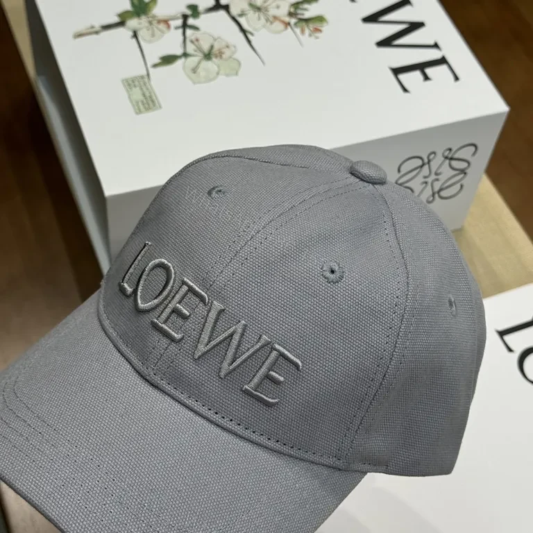View 3 of Gray Structured Cap: Signature Texture, All-Day Comfort Cap