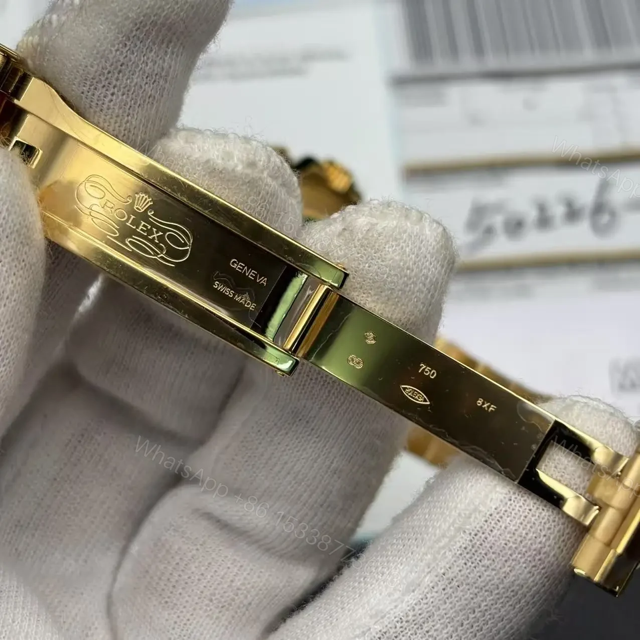 View 10 of Super Replica Rolex Cosmograph Daytona “Meteorite” 116508 Gold