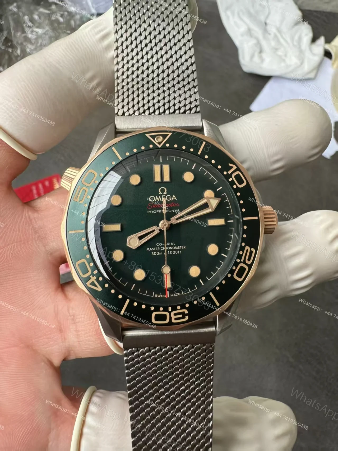 View 6 of Omega Super Clone Seamaster Diver 300M 42mm 210.90.42.20.10.001