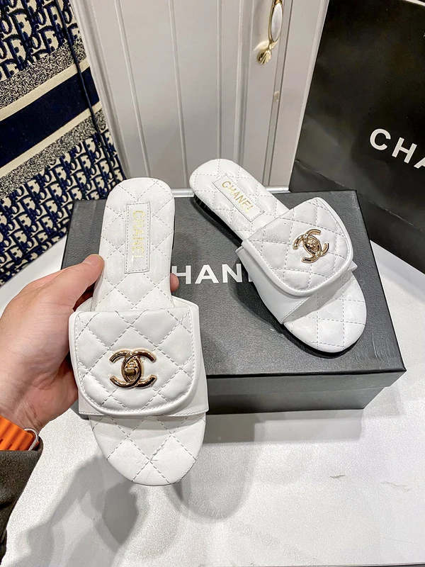 View 9 of Chanel White Slipper