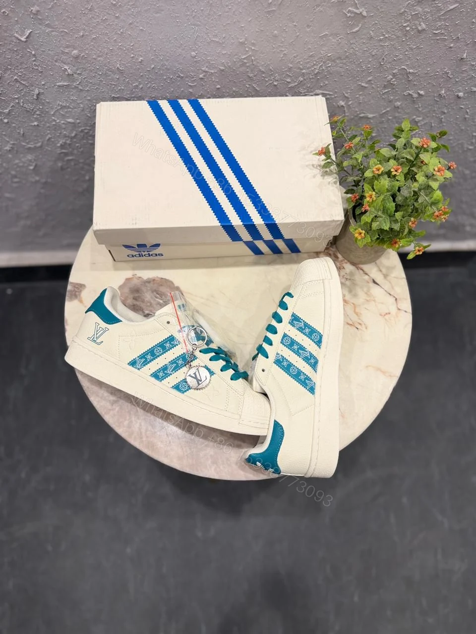 View 6 of ADIDAS ORIGINALS SUPERSTAR X LOUIS VUITTON EMBOSSED
