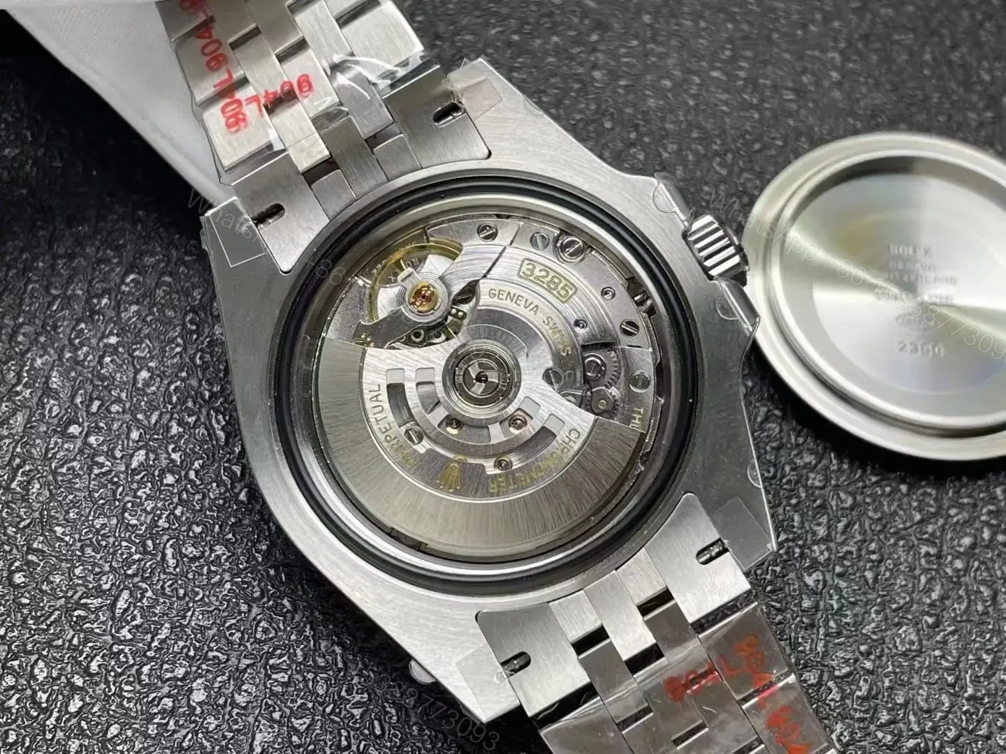 View 12 of Rolex Replica Clone Gmt master 2 2024 Bruce Wayne