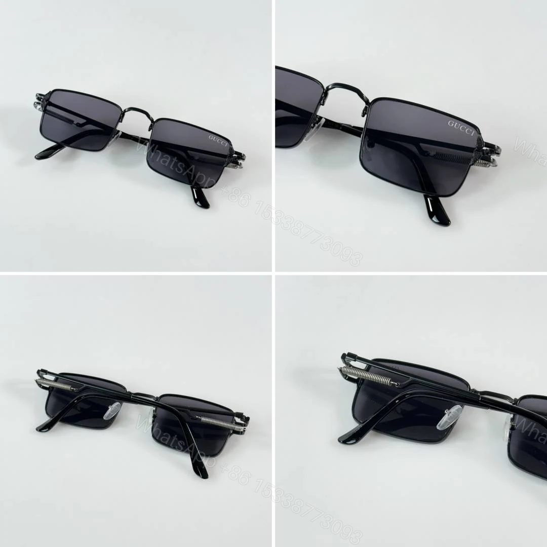 View 2 of First Copy Gucci 9518 Black Sunglasses