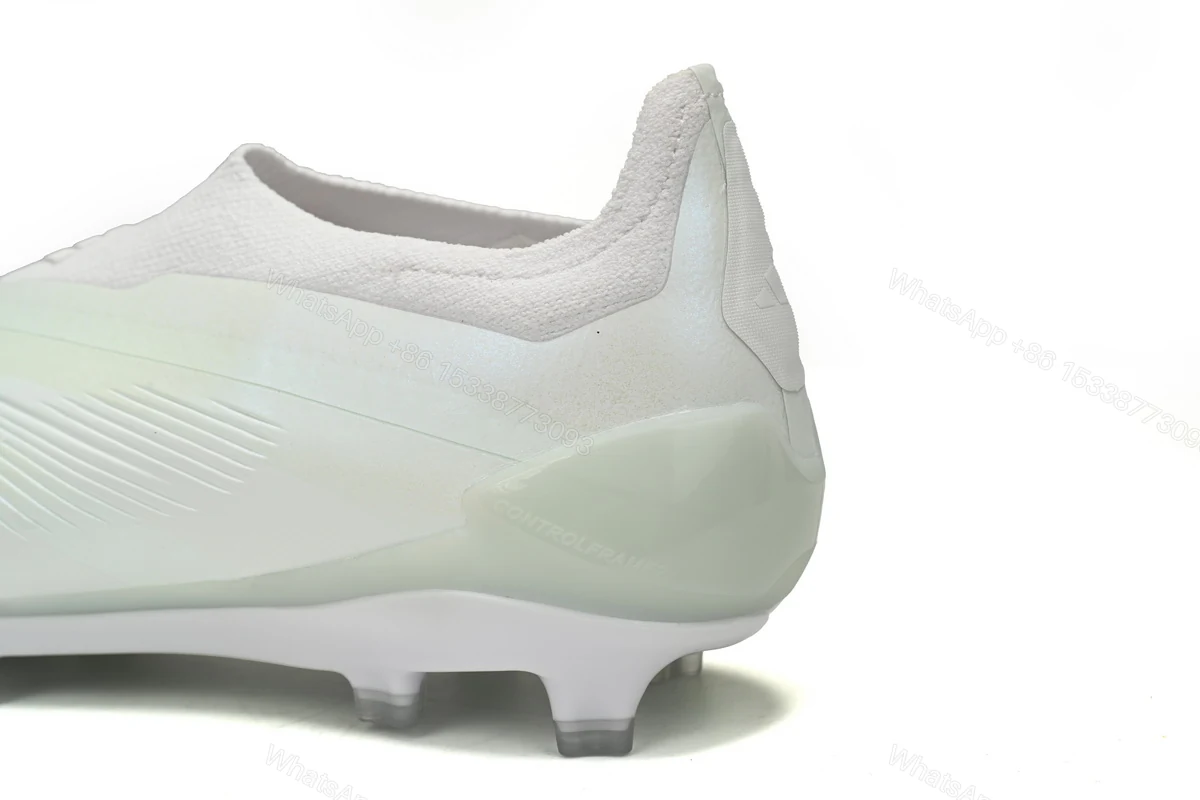 View 8 of Adidas Predator Mutator 20.1 Low All White IG18029 (Laceless)