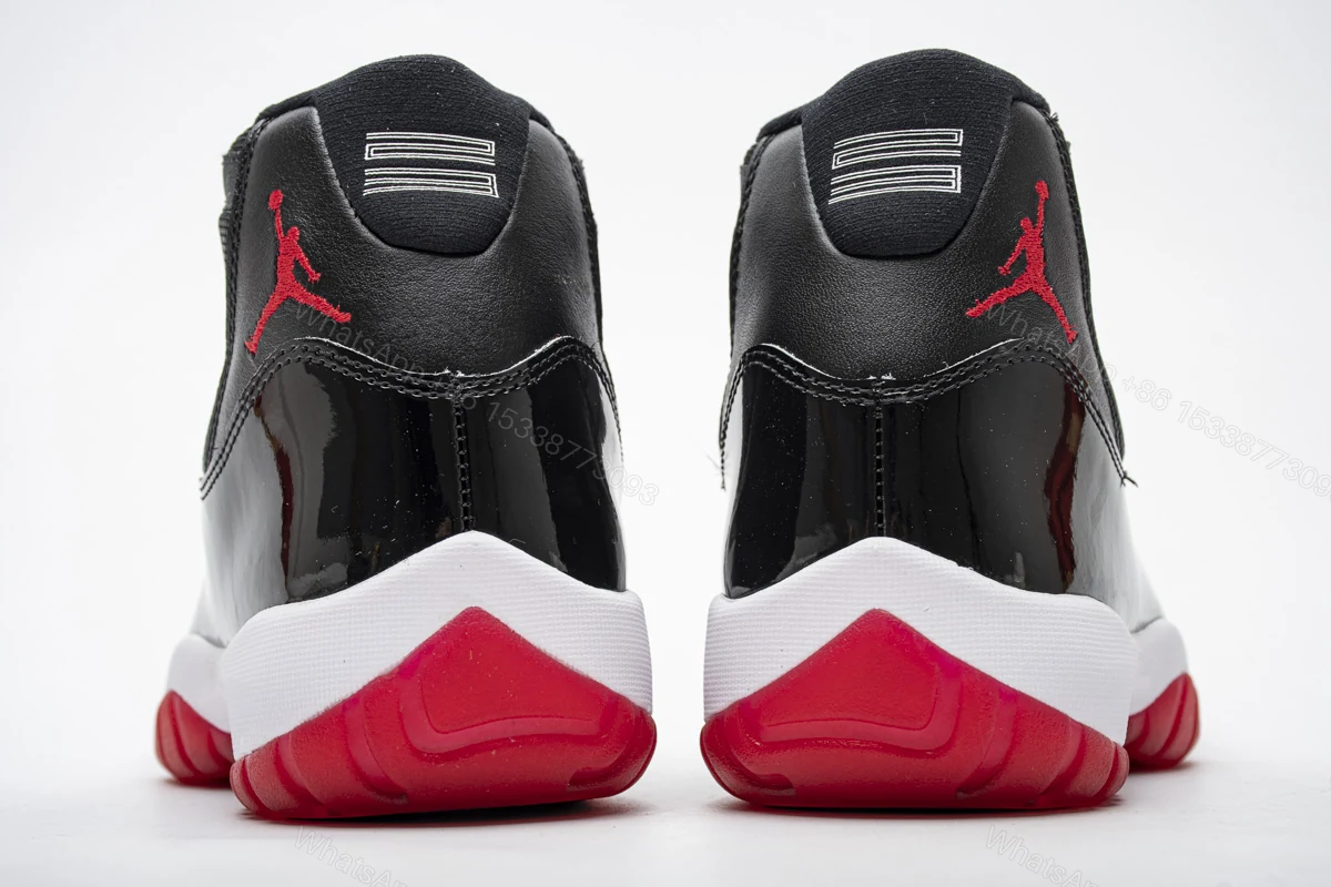 View 14 of Air Jordan 11 High Retro “Bred 2019” 378037-061