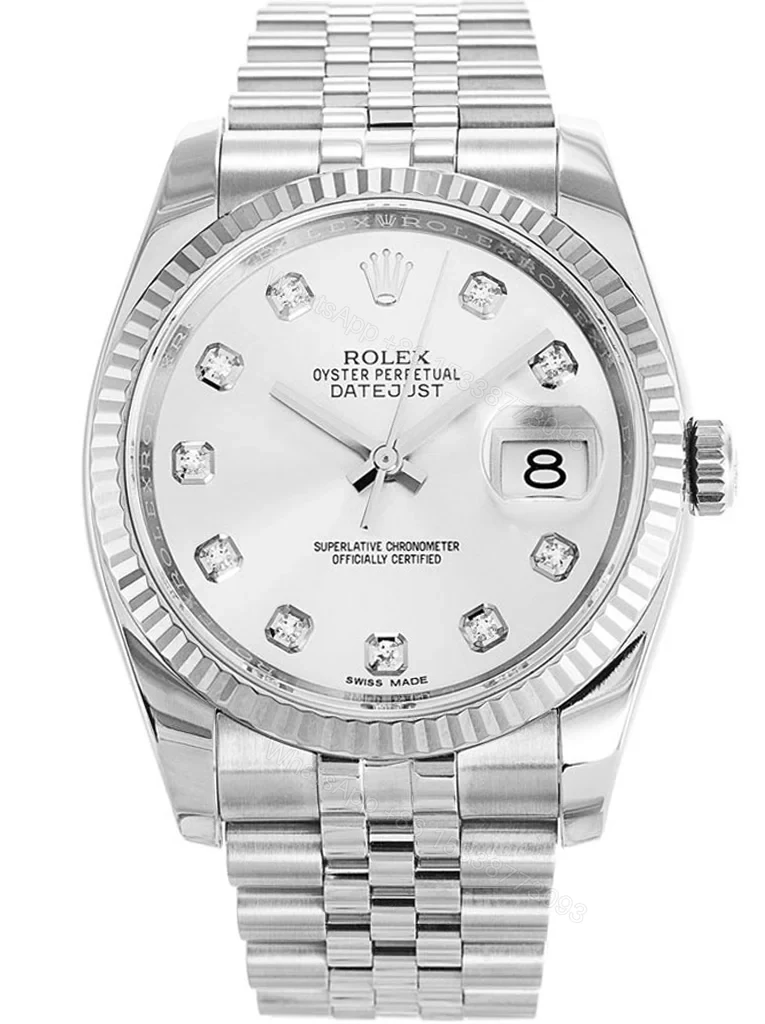 Replica Rolex Datejust White Dial 116234 36 mm — view 1