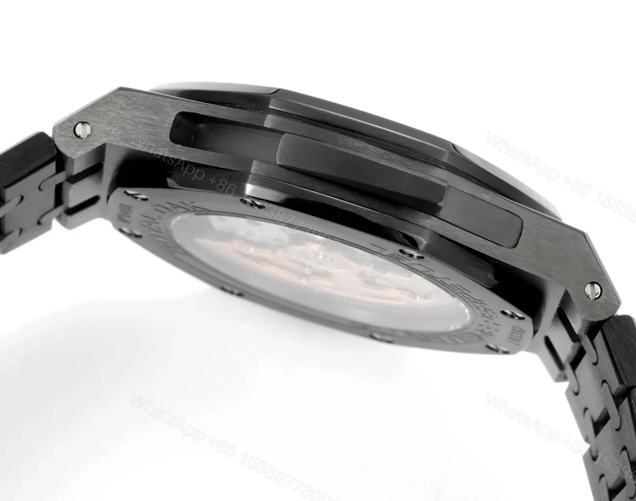 View 6 of KZ Factory Audemars Piguet Royal Oak 26591IP Series Men’s Watch – Silver Stainless Steel with Gradient Grey Dial