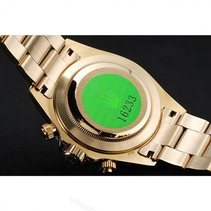 View 7 of Replica Rolex Daytona Gold Dial 1454245