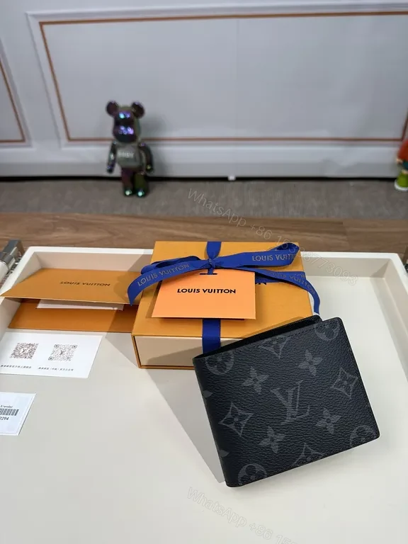 View 6 of Compact LV Monogram Wallet: Signature Texture, Everyday Luxury