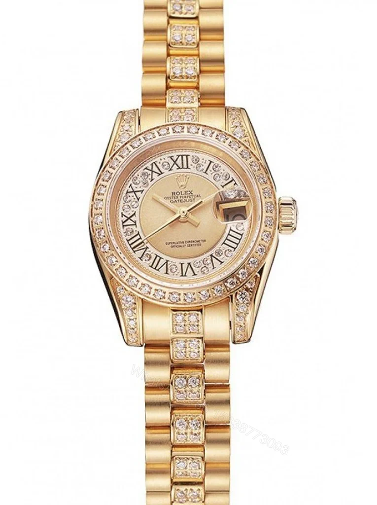 Superclone Rolex Datejust Gold Dial 1453953 21 mm — view 1