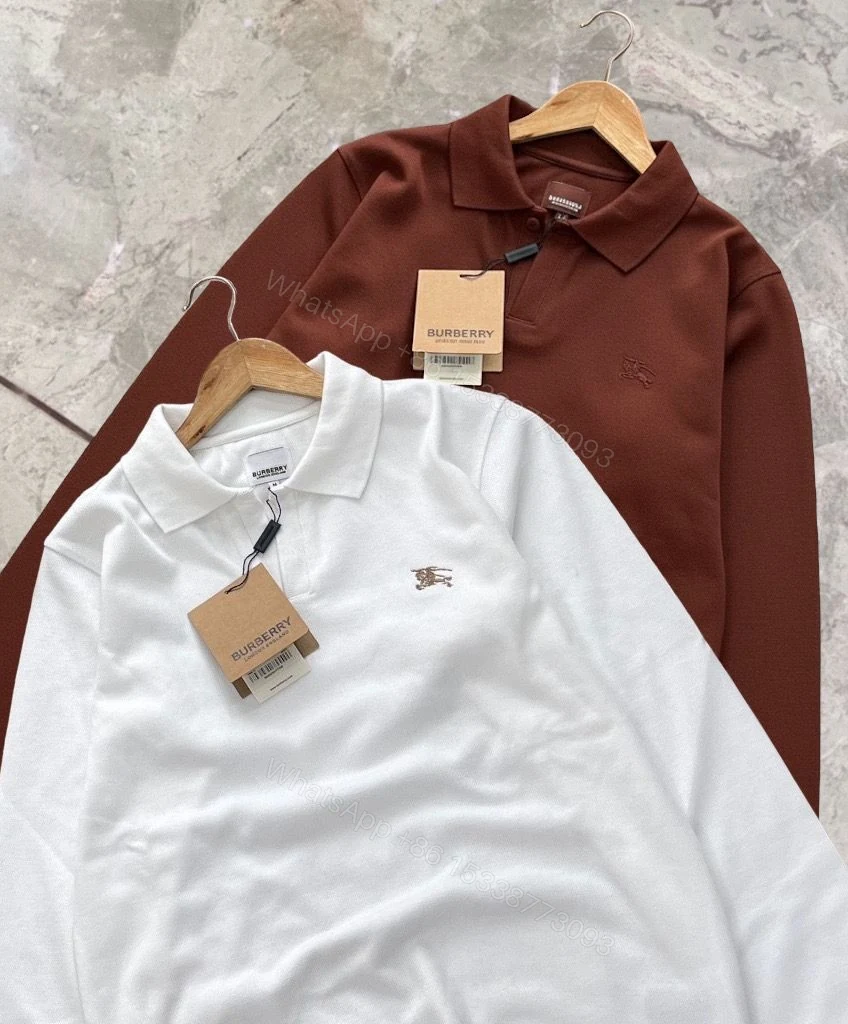 View 8 of FIRST COPY BURBERRY FULL SLEEVES POLO TEES