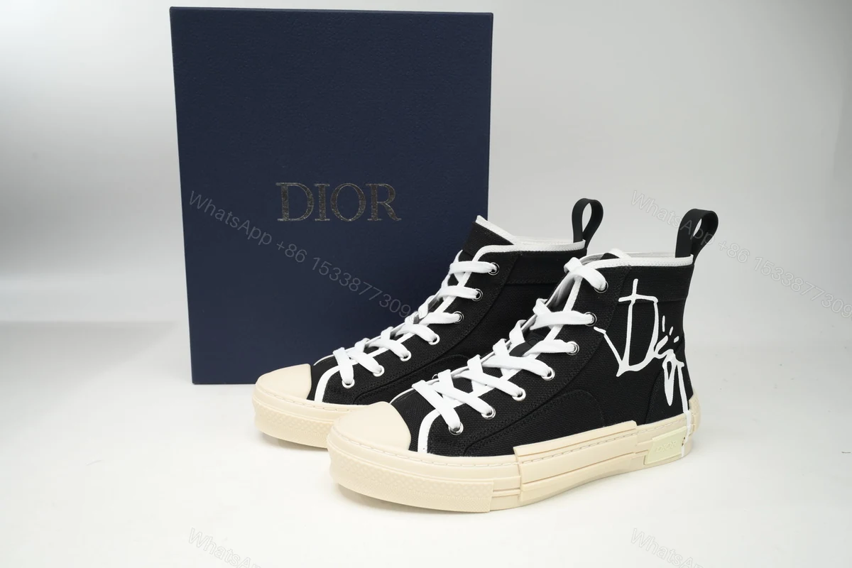 Dior B23 HT Oblique Transparency Black Co branding — view 2