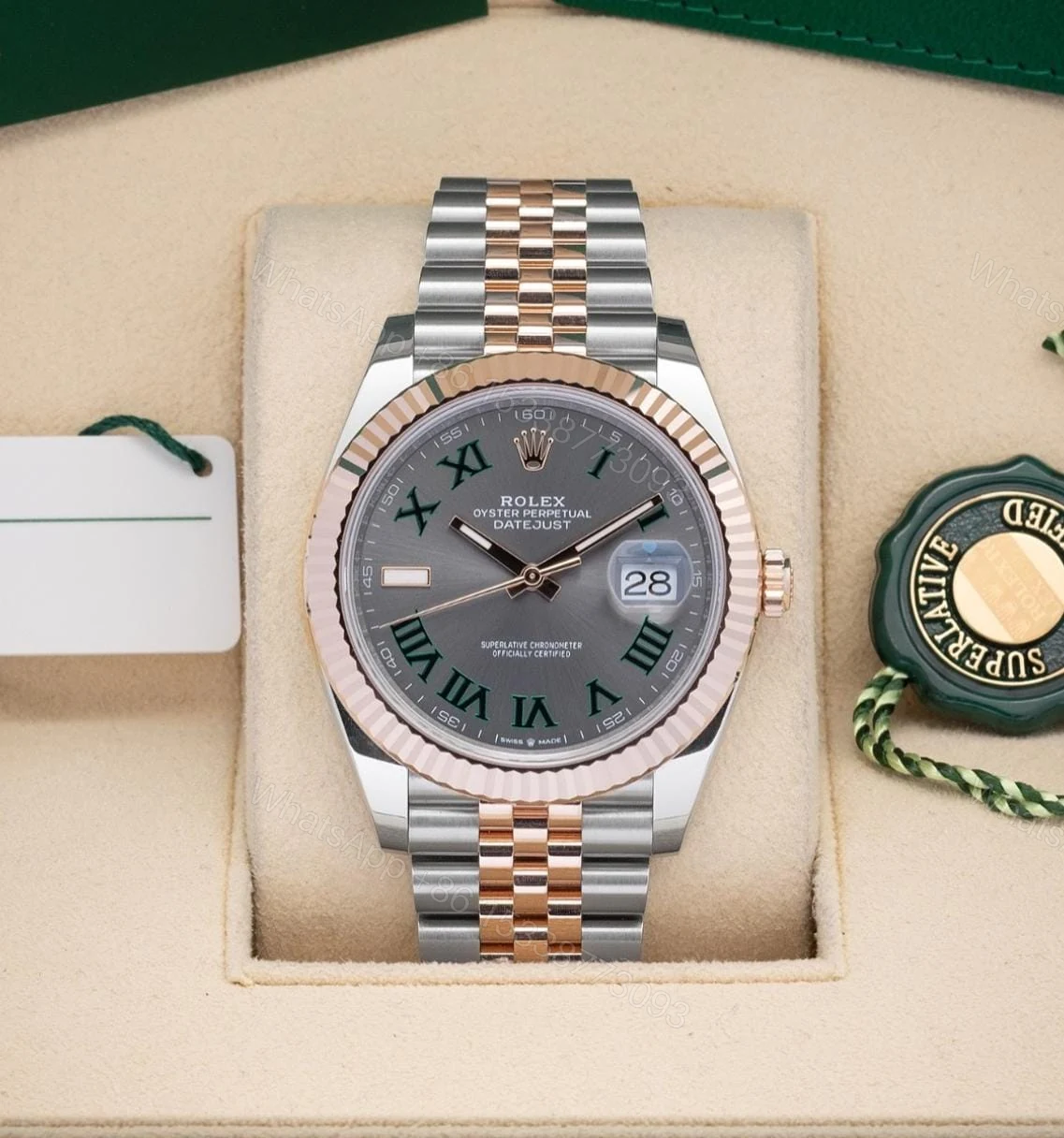 FIRST COPY Rolex Oyster Perpetual Date just Watch — view 1