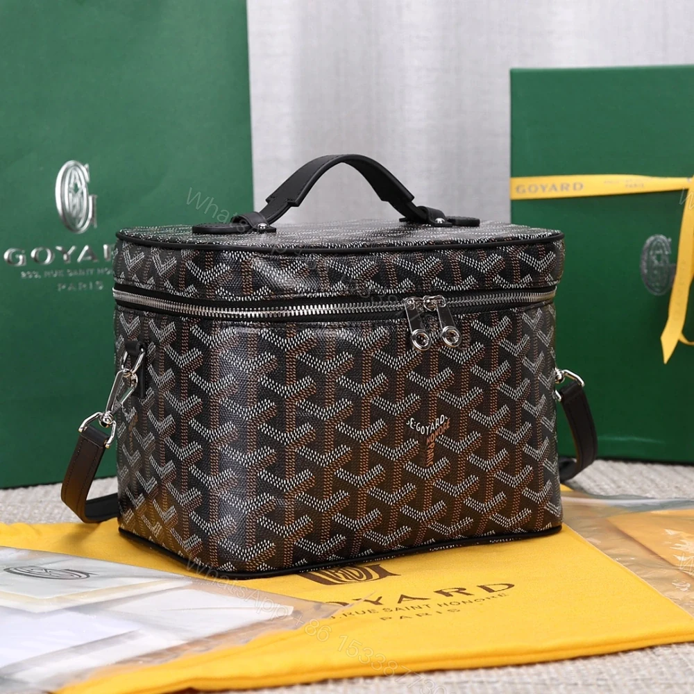 View 5 of 高仿Goyard*Muse系列MUSEVA1單價盒子包黑色免檢版