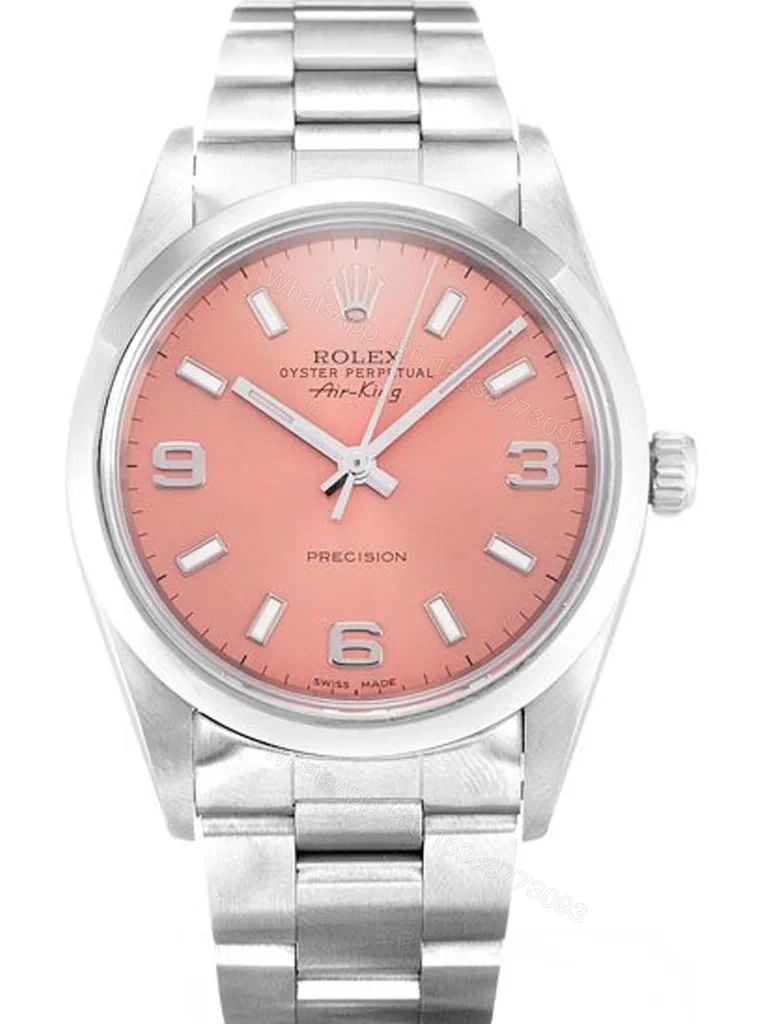 Replica Rolex Air-King Pink Dial 14000 — view 1