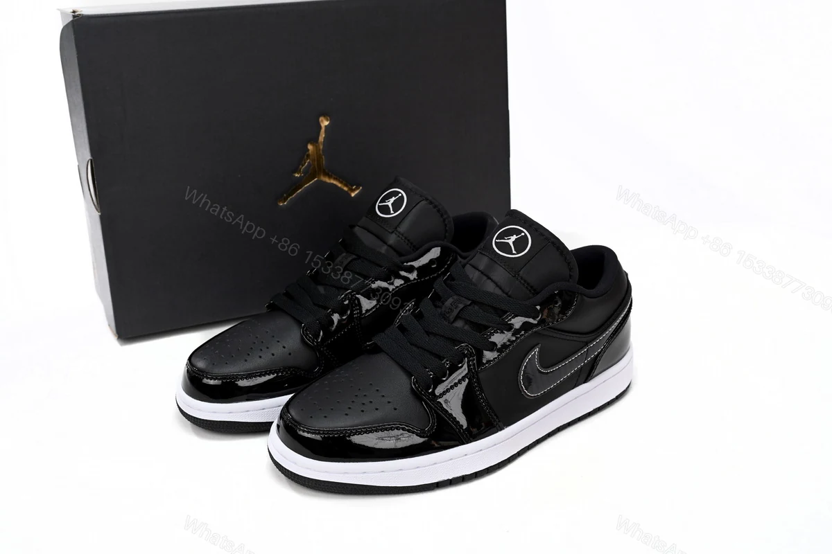 Air Jordan aj1 Low Vintage Black And White DD1650-001 — view 2