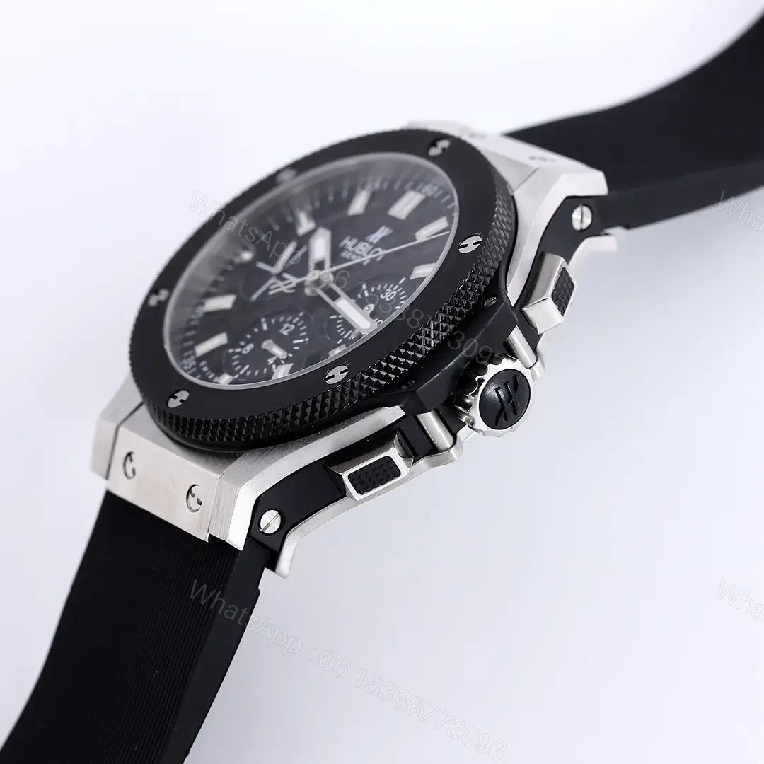 View 5 of JB Factory Hublot Big Bang Black Rubber Strap Watch