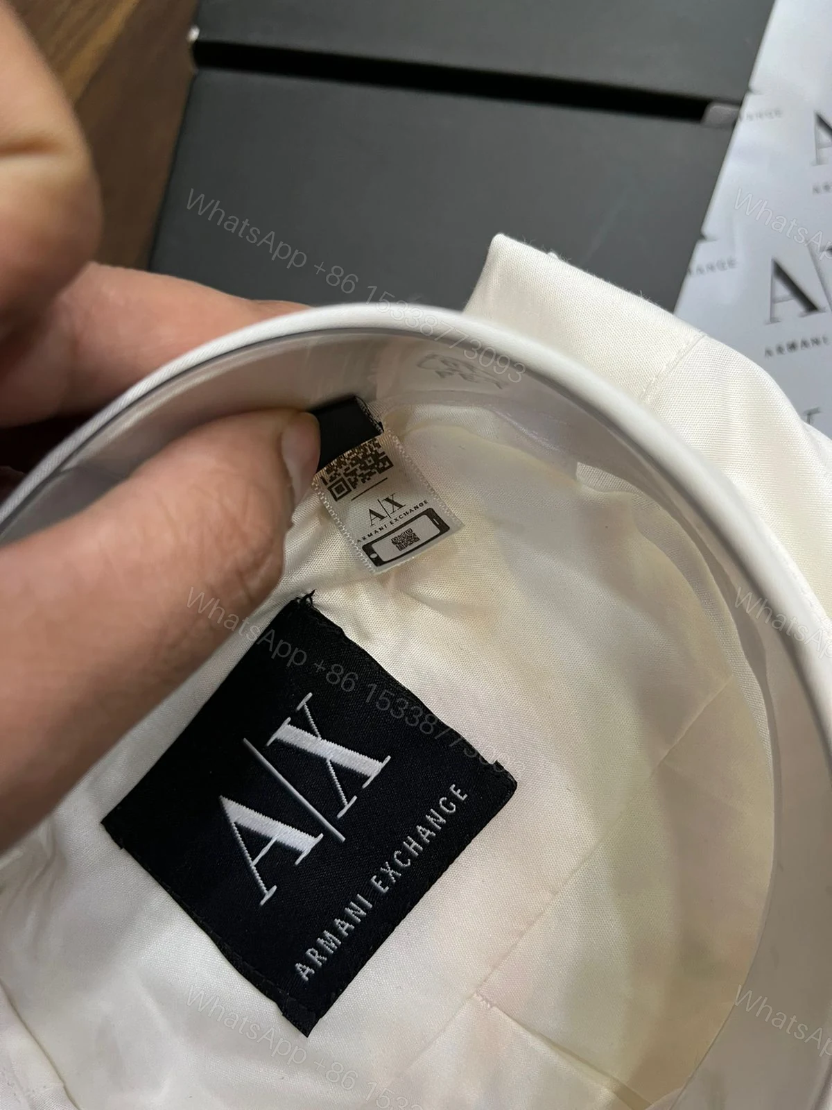 View 5 of BUY FIRST COPY ARMANI EXCHANGE PREMIUM ORIGINAL 2025 SHIRTS