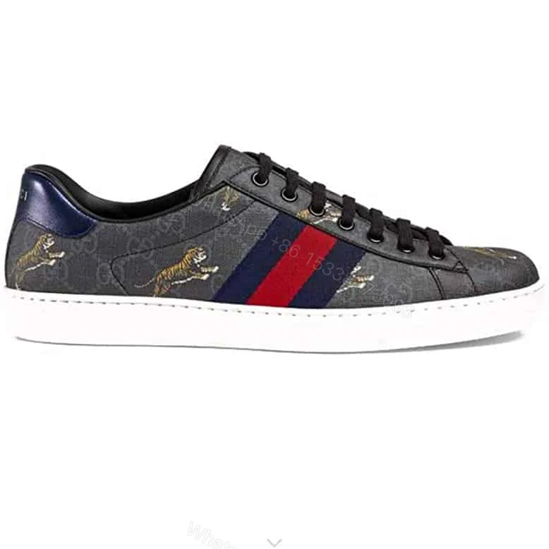GUCCI MEN’S ACE GG SUPREME TIGERS SNEAKER – GC9 — view 1