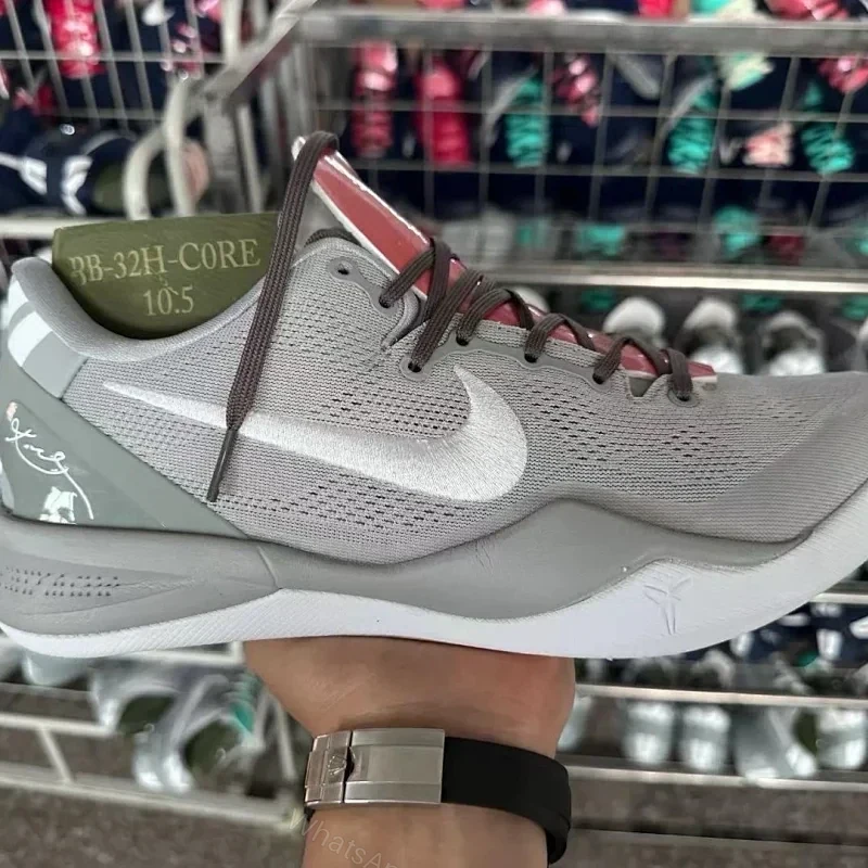 Nike Kobe 8 Protro Wolf Grey — view 1
