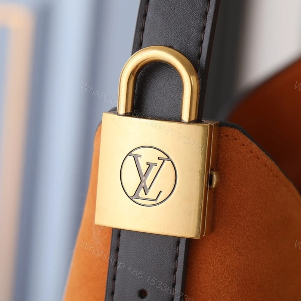 View 7 of Louis Vuitton Hobo MM Tan 35Cm M25516
