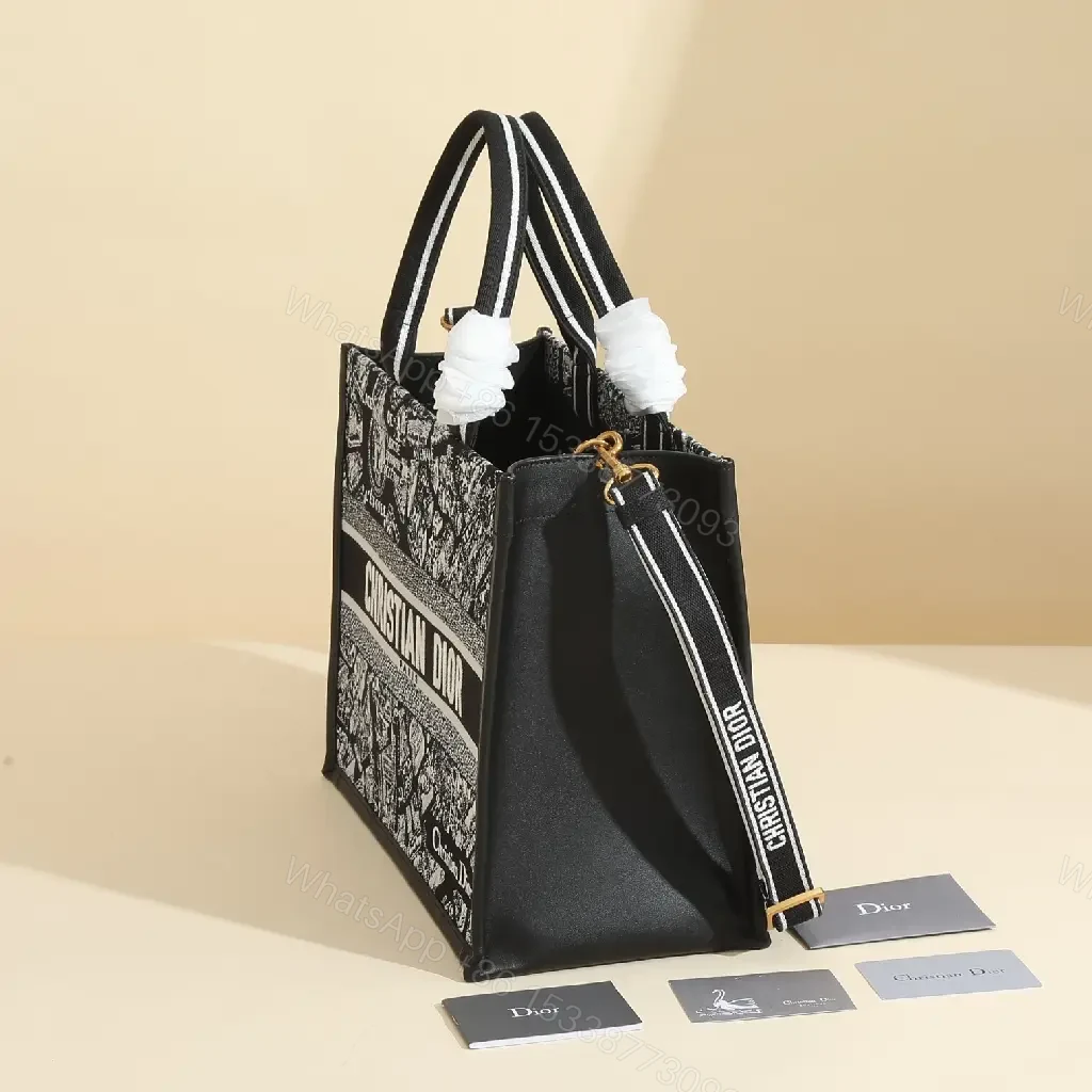 View 8 of Chic Graphic Canvas Tote: Premium Street-Ready Luxe Bag