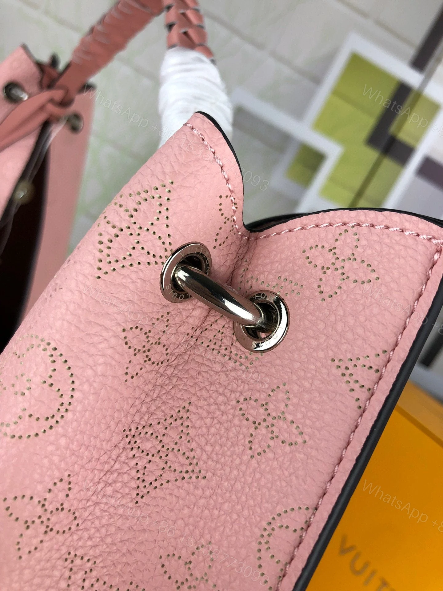 View 34 of Louis Vuitton Carmel Hobo Bag ‘Mouse Grey’