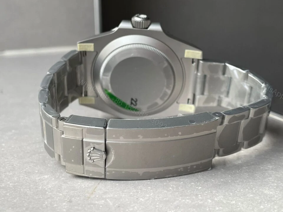 View 11 of DIWF FACTORY 1:1 Rolex Submariner Sandblasted Best Edition Carbon Bezel Tiffany Blue Dial Dial VR3135