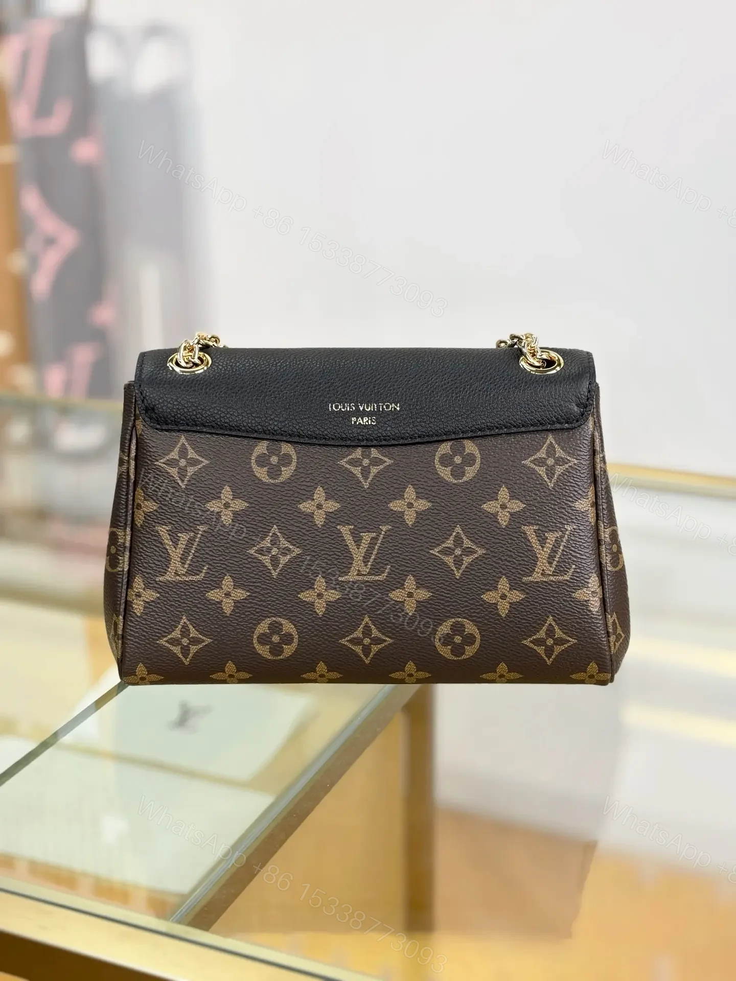 View 2 of Louis Vuitton Saint Germain BB bag in Monogram canvas