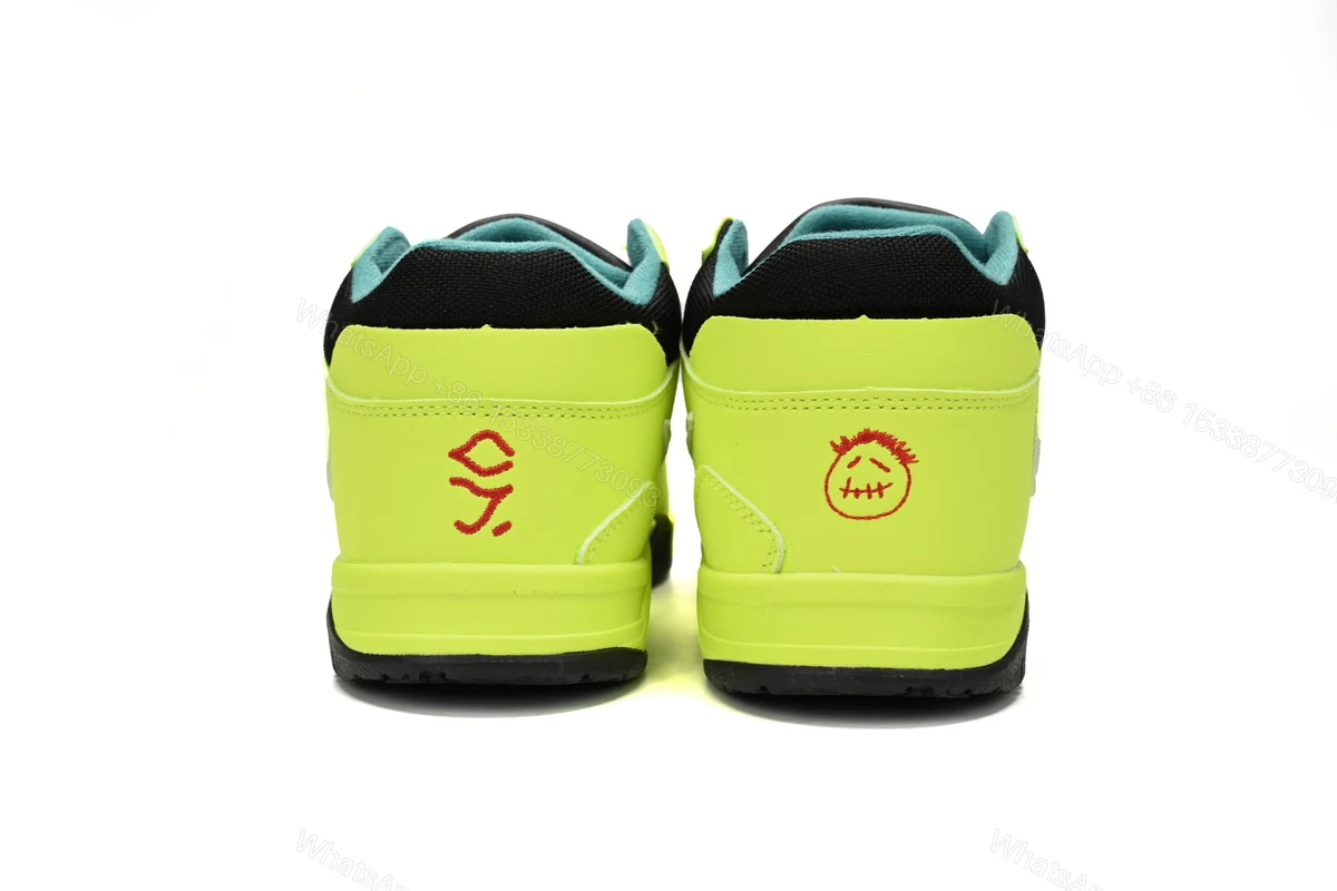 View 3 of Travis Scott x Jordan Cut The Check Nice Kicks Fluorescent Green FZ8117-309