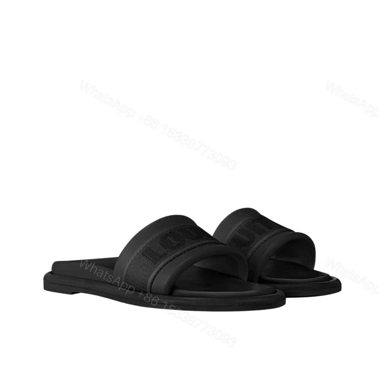 LOUIS VUITTON BLISS COMFORT MULE BLACK 1ACTJ6 — view 1