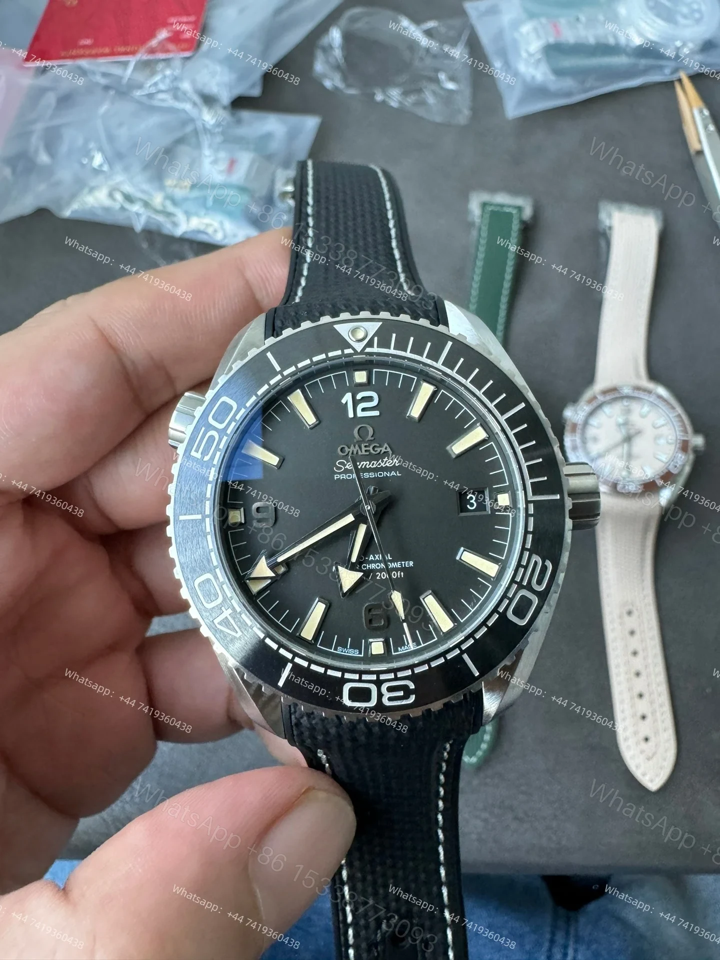 View 2 of Omega Super Clone Seamaster Planet Ocean 600M 43.5MM 215.32.44.21.01.002