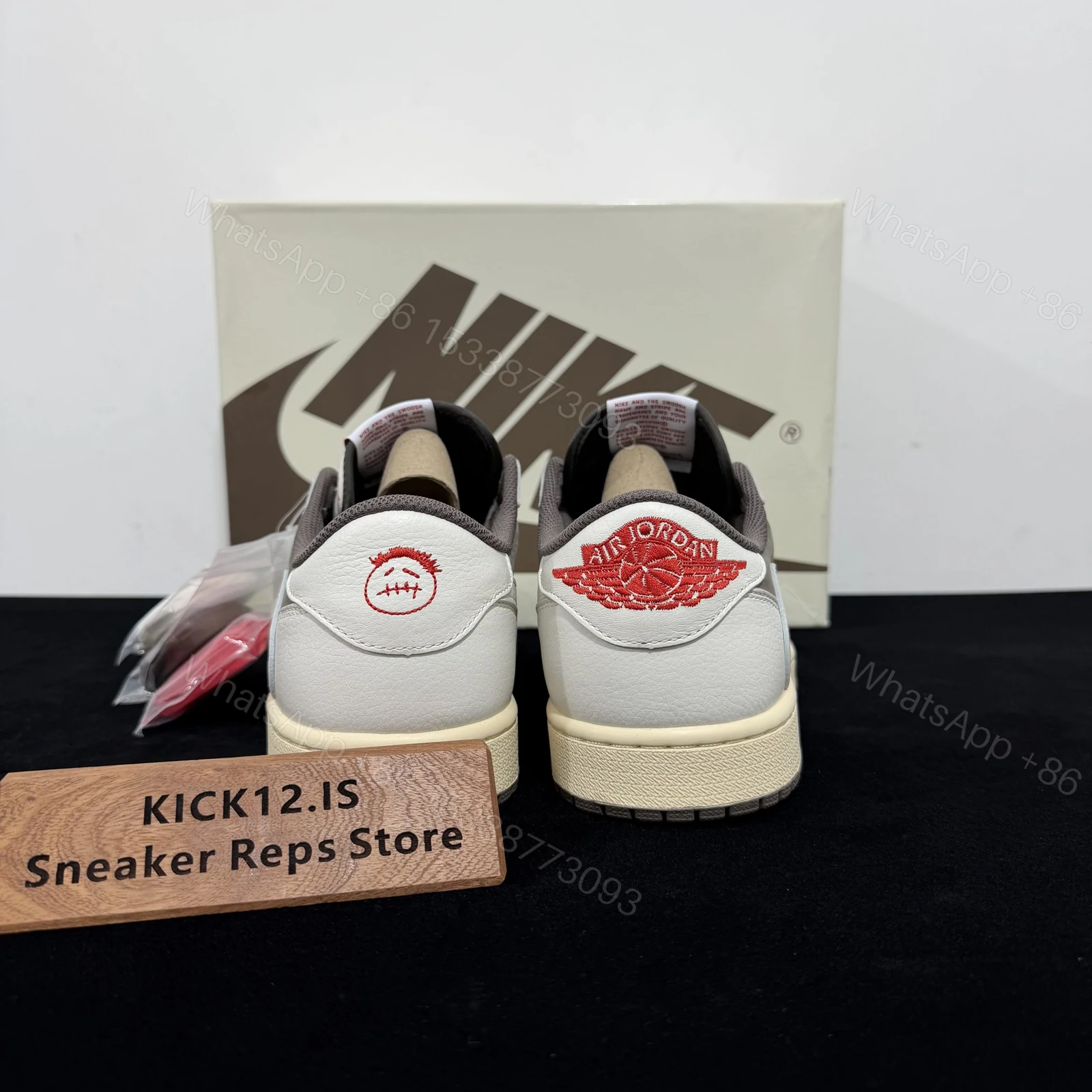 View 6 of Air Jordan 1 Retro Low Travis Scott Reverse Mocha Reps