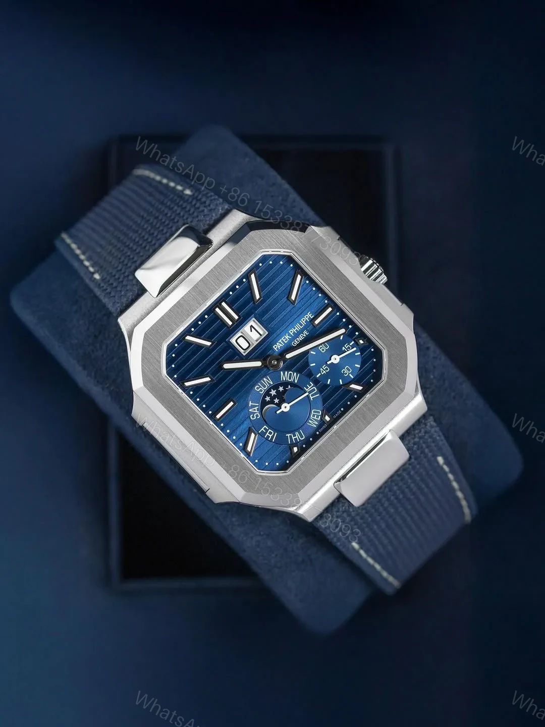 View 2 of Patek Philippe Cubitus 5822P-001 Men’s Chronograph Watch