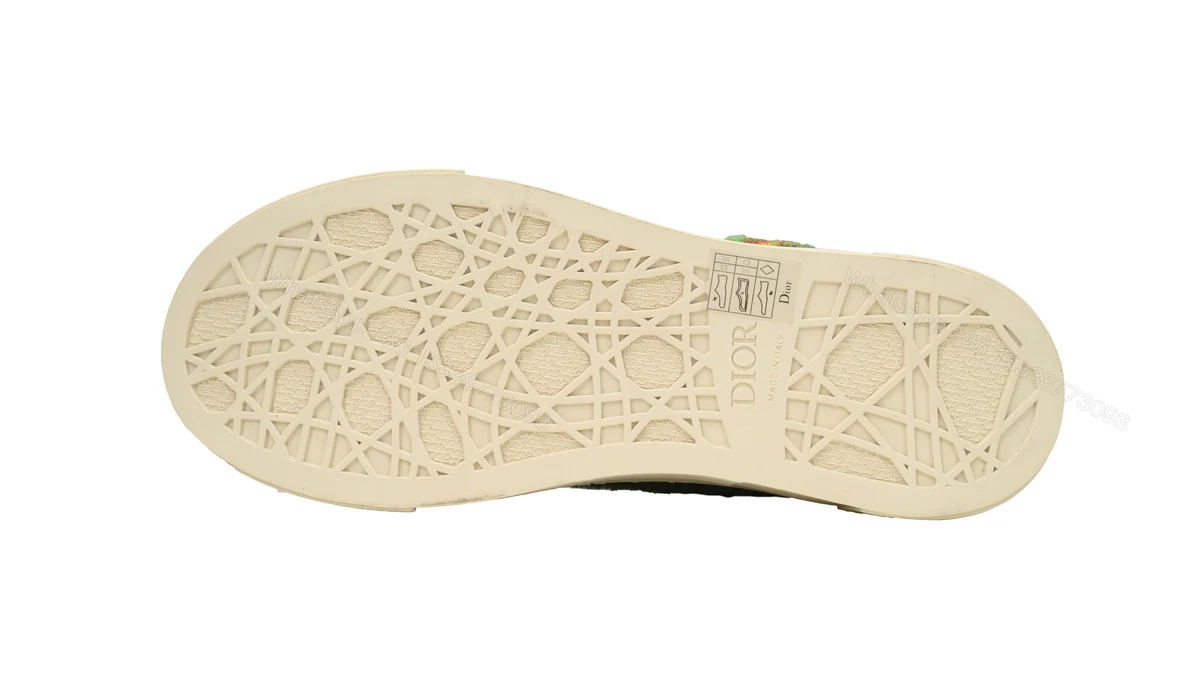 View 4 of Dior B33 Sneakers Release Brown Stripe 3SN272 ZIR1 6536