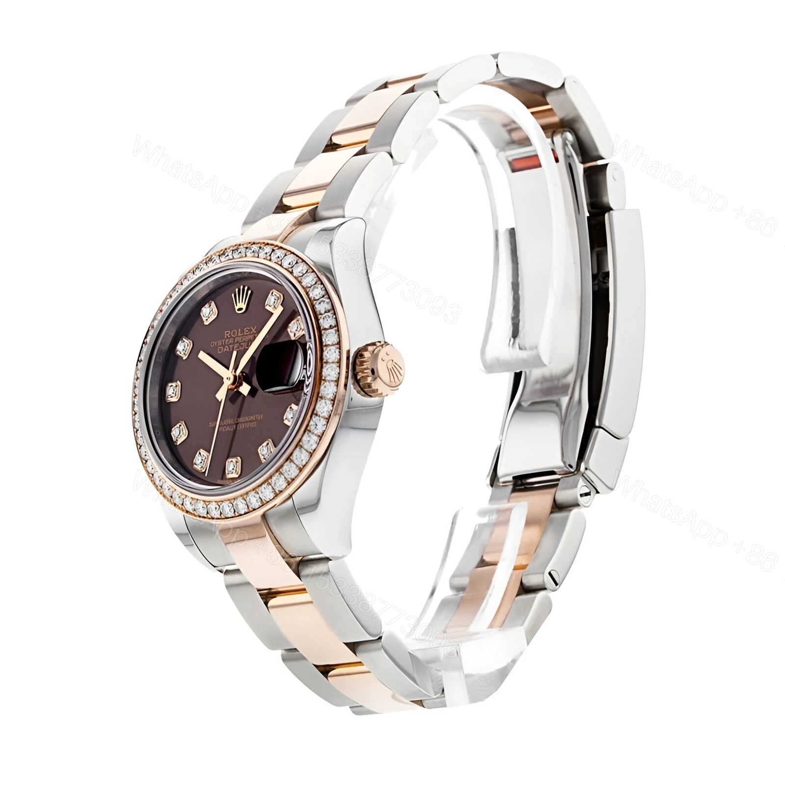 View 2 of Rolex Datejust 279381RBR Gold Replica