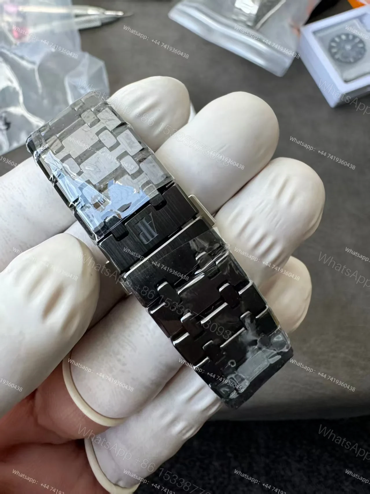 View 8 of Audemars Piguet Super Clone Royal Oak 15407 Ceramic Skeleton Dial 41MM