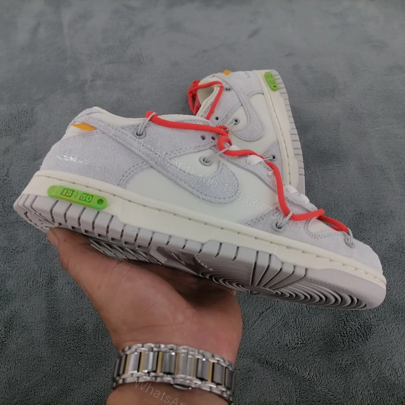 View 4 of OFF WHITE x Nike Dunk SB Low The 50 NO.13 DJ0950-110
