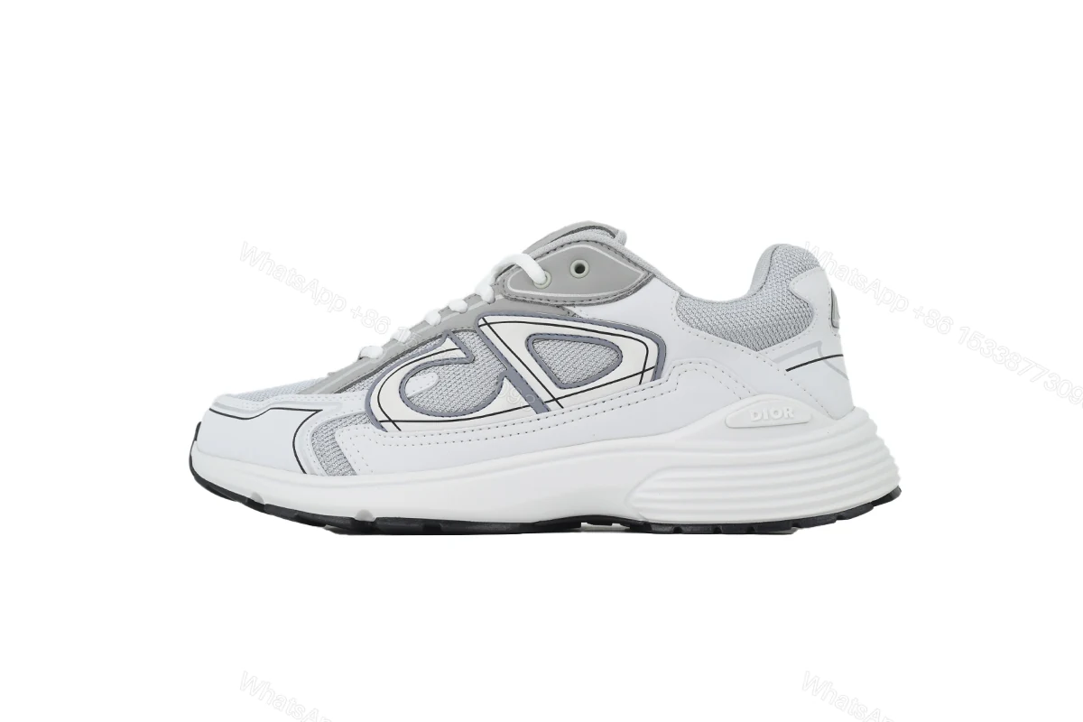 View 9 of Dior B30 Sneakers Grey White