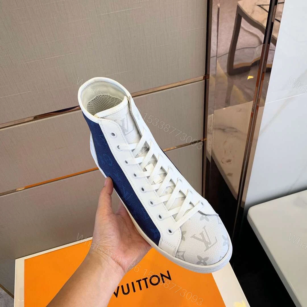 View 3 of LOUIS VUITTON MONOGRAM HIGH TOP SNEAKER LV054