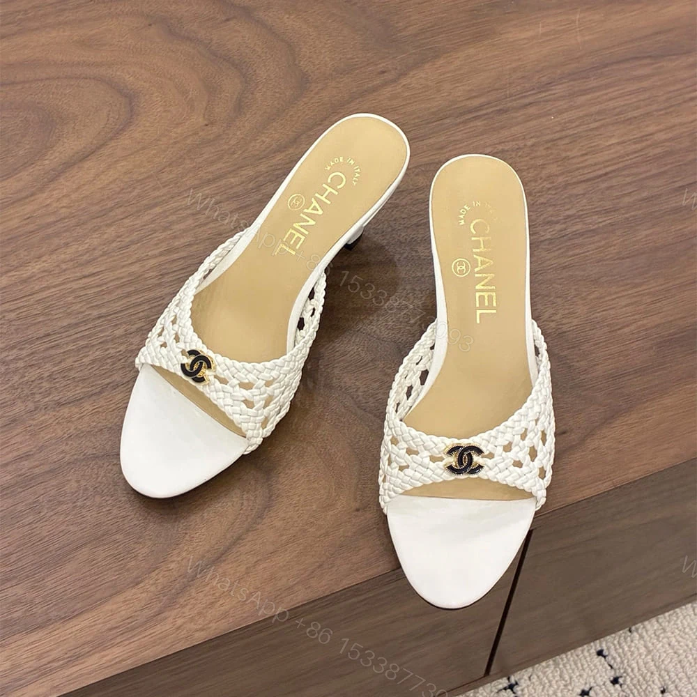 View 4 of CHANEL Braided Mules 271959